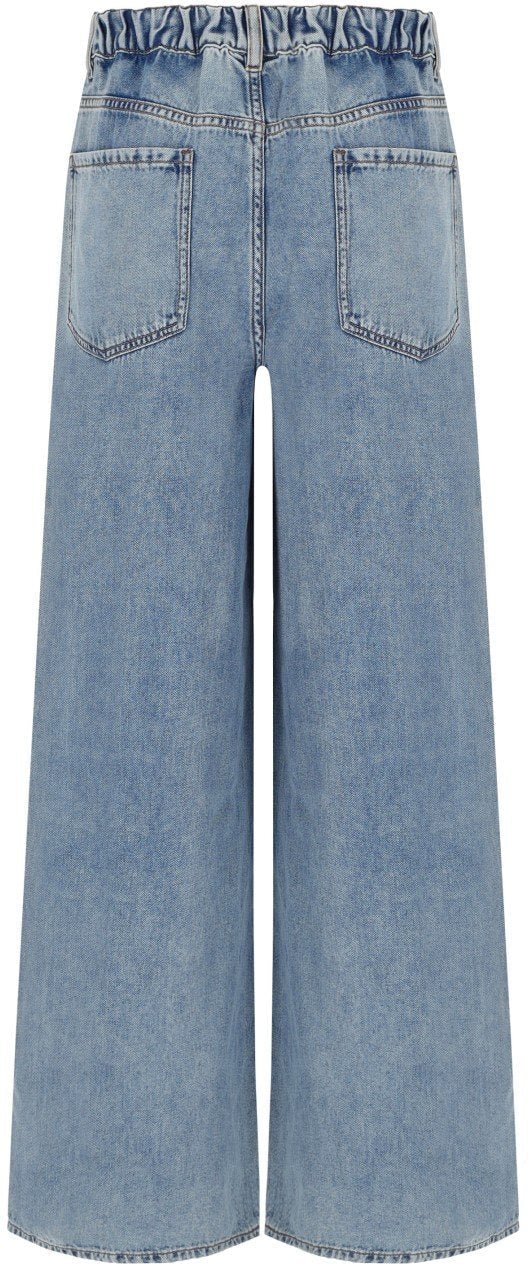 MAX MARA WEEKEND ZATTERA LIGHT-BLUE JEANS Blauw