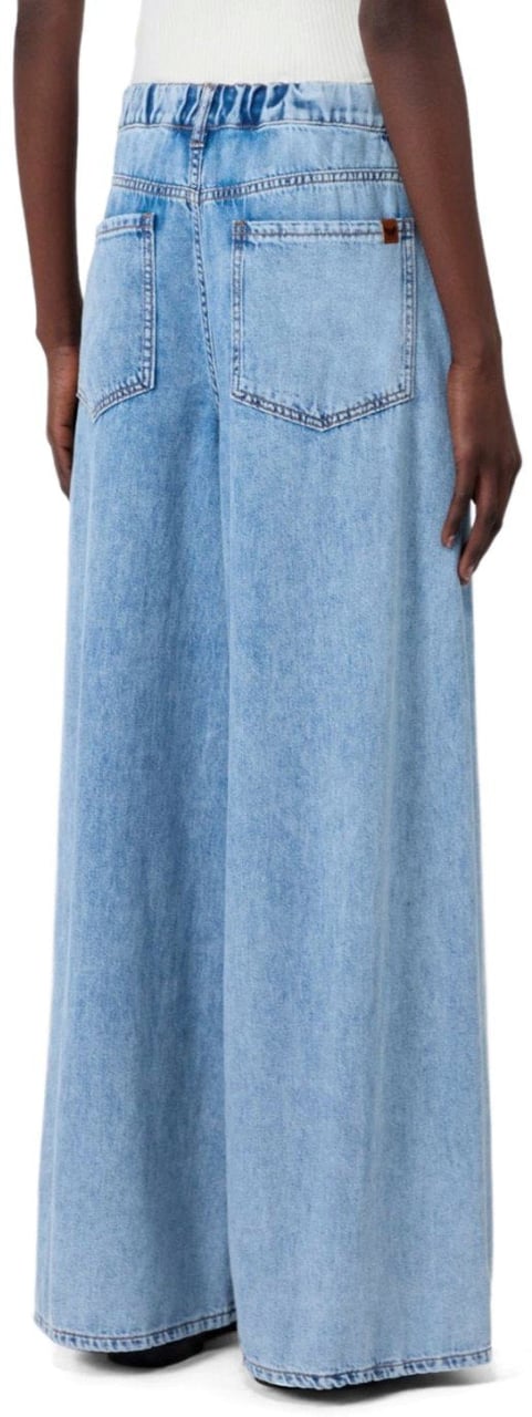 MAX MARA WEEKEND ZATTERA LIGHT-BLUE JEANS Blauw