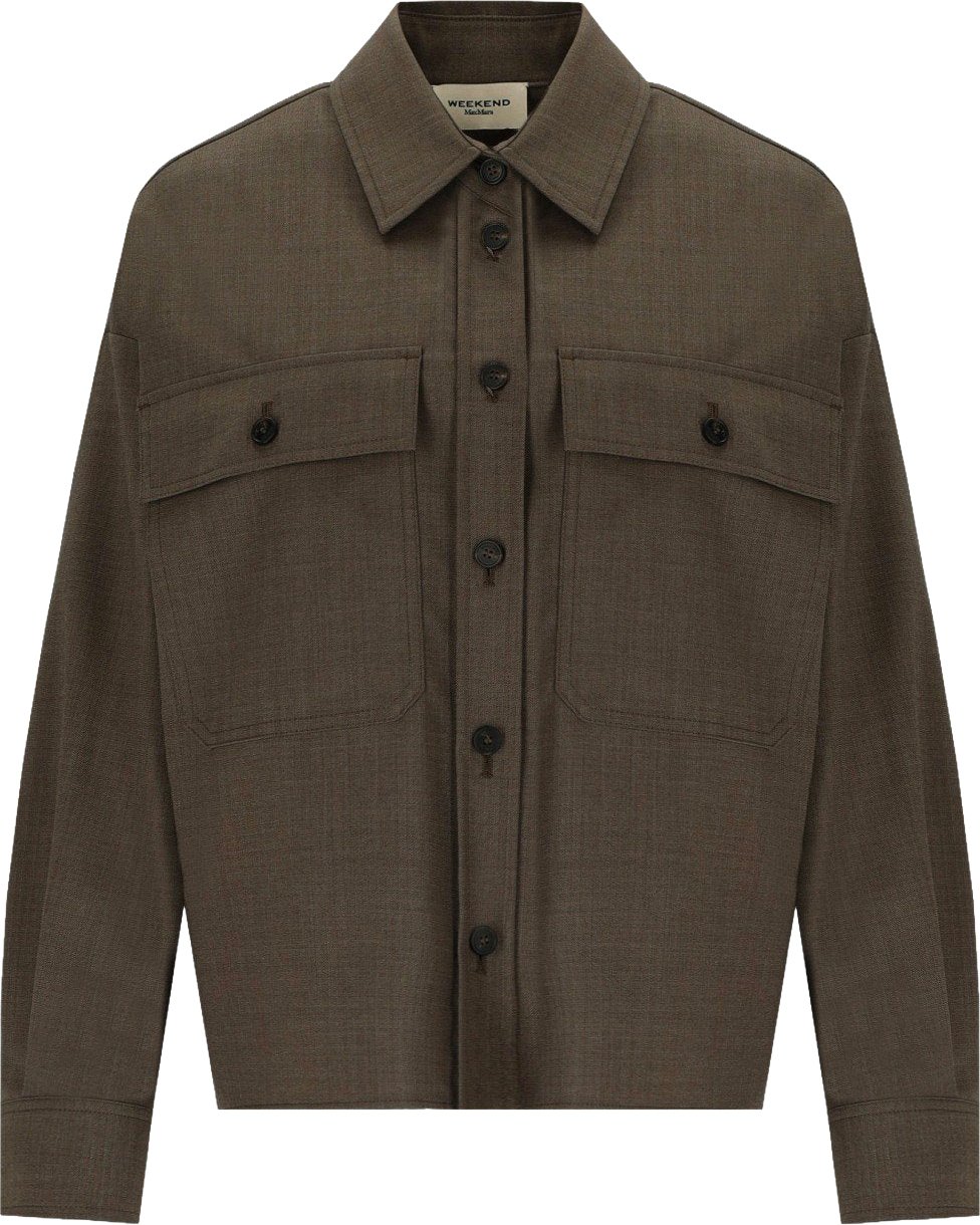 MAX MARA WEEKEND RADURA SHIRT JACKET Bruin
