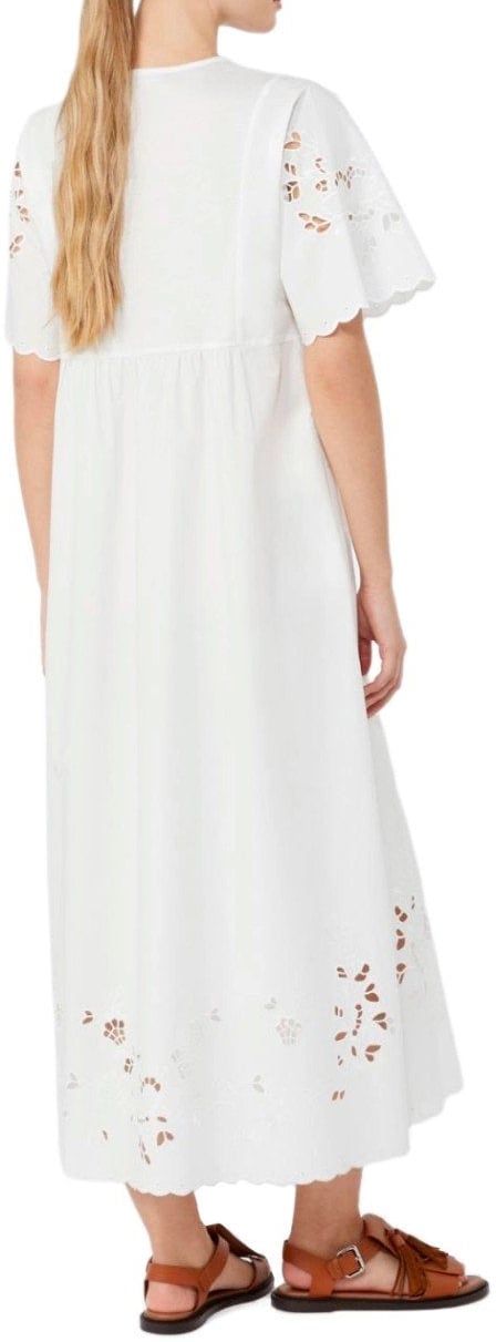 MAX MARA WEEKEND TARTUFO DRESS Wit