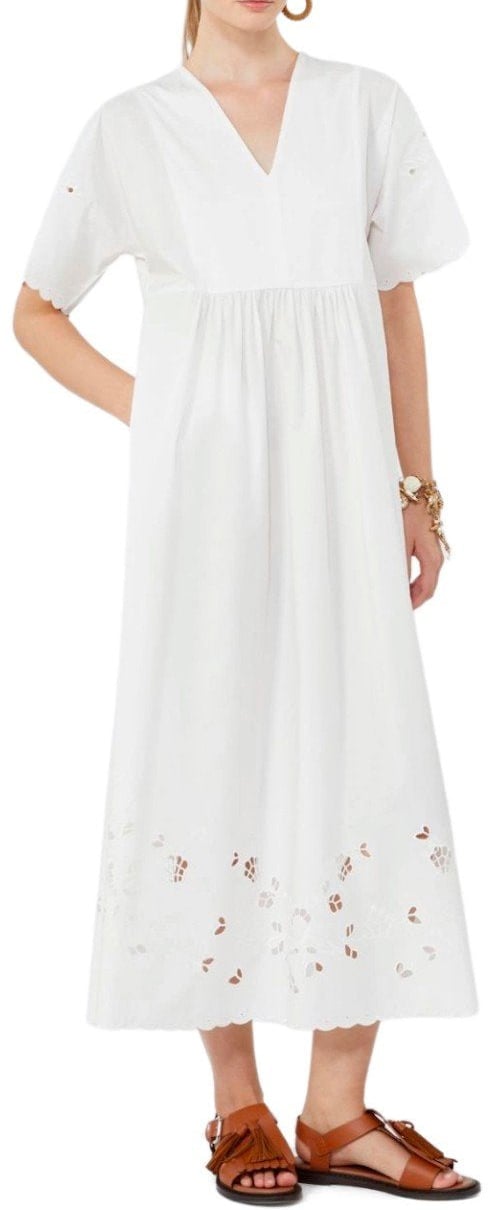 MAX MARA WEEKEND TARTUFO DRESS Wit