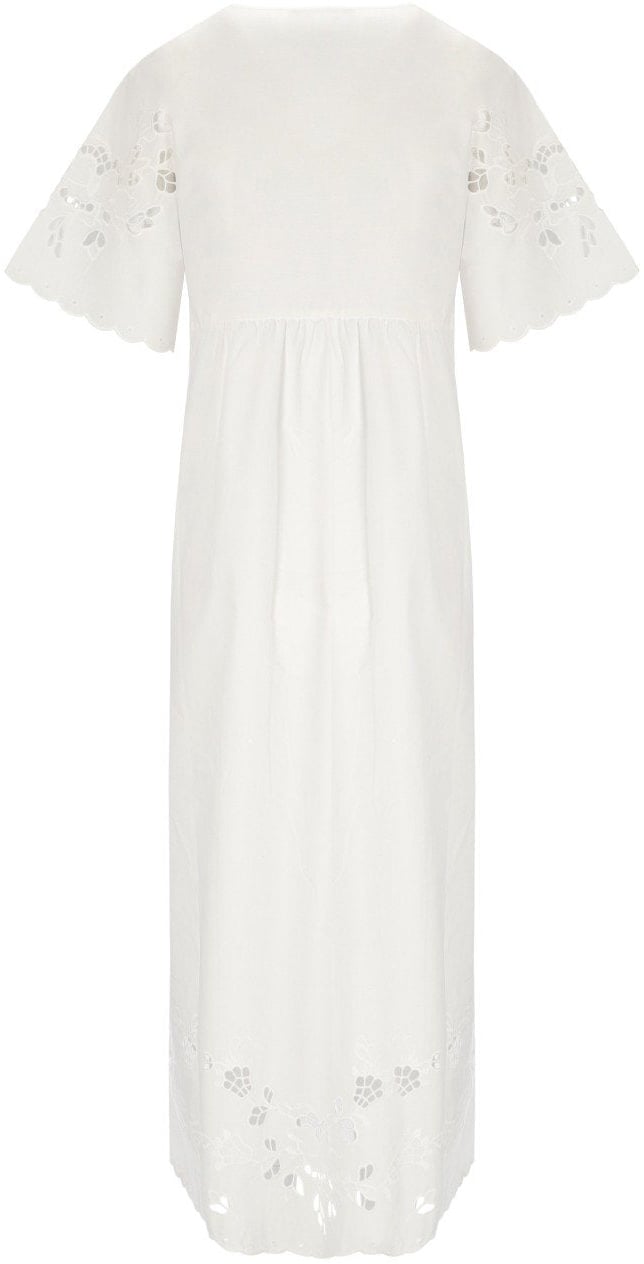 MAX MARA WEEKEND TARTUFO DRESS Wit