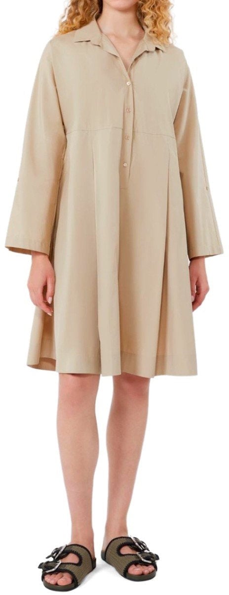 MAX MARA WEEKEND SEGGIO DRESS Beige