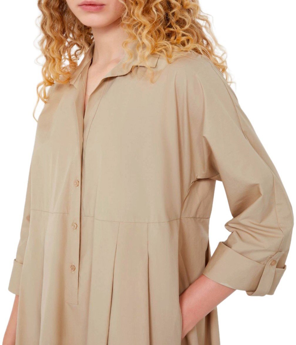 MAX MARA WEEKEND SEGGIO DRESS Beige