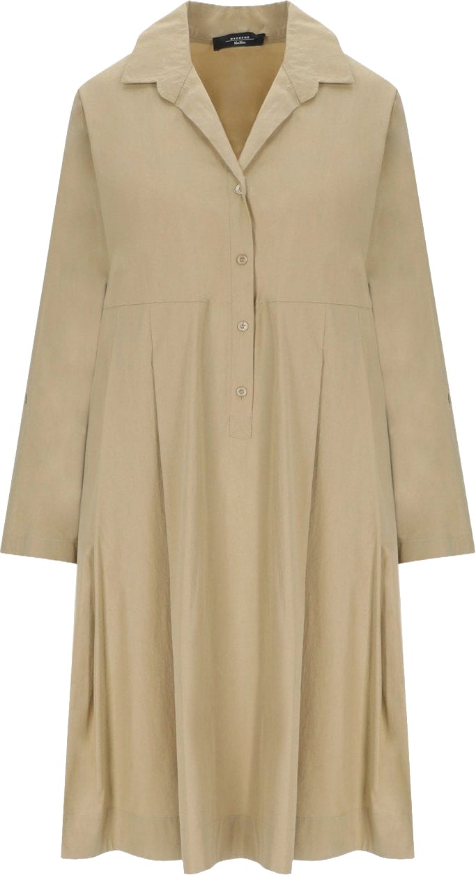MAX MARA WEEKEND SEGGIO DRESS Beige