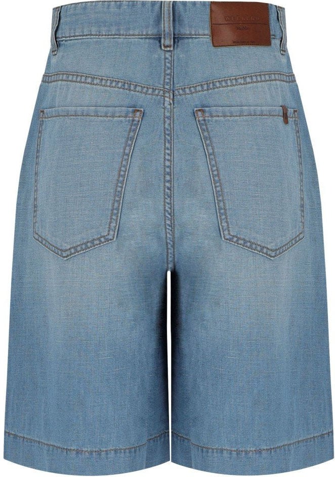 MAX MARA WEEKEND OZONO LIGHT BLUE BERMUDA Lichtblauw
