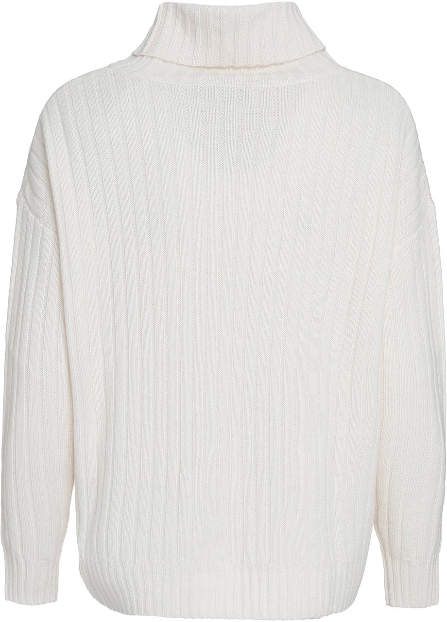 Max Mara Abile wool and cashmere sweater Wit