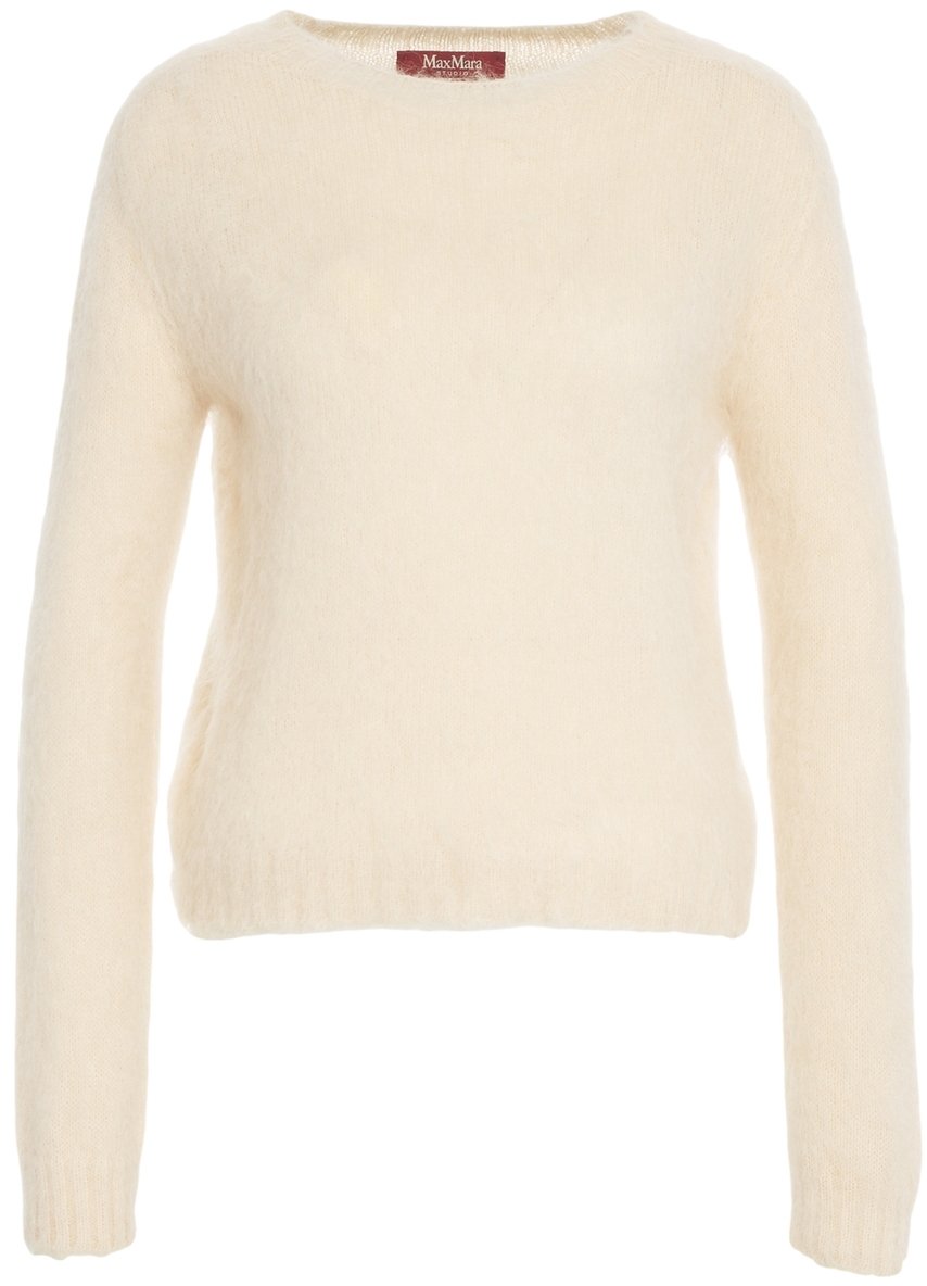 Max Mara Maglia in mohair misto Beige