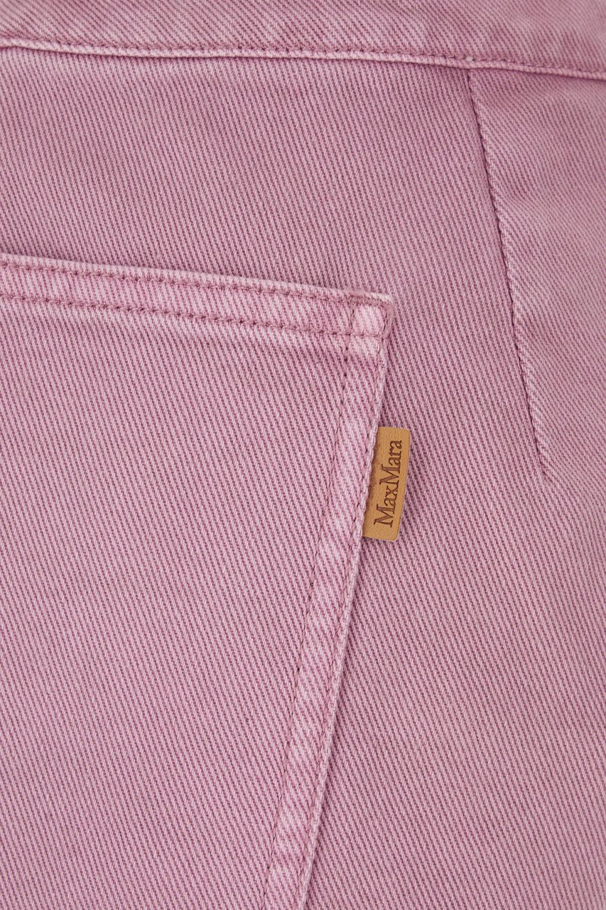 Max Mara Mauve cotton shorts Paars