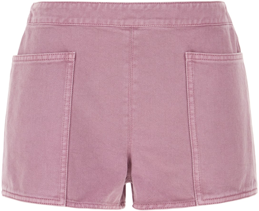 Max Mara Mauve cotton shorts Paars