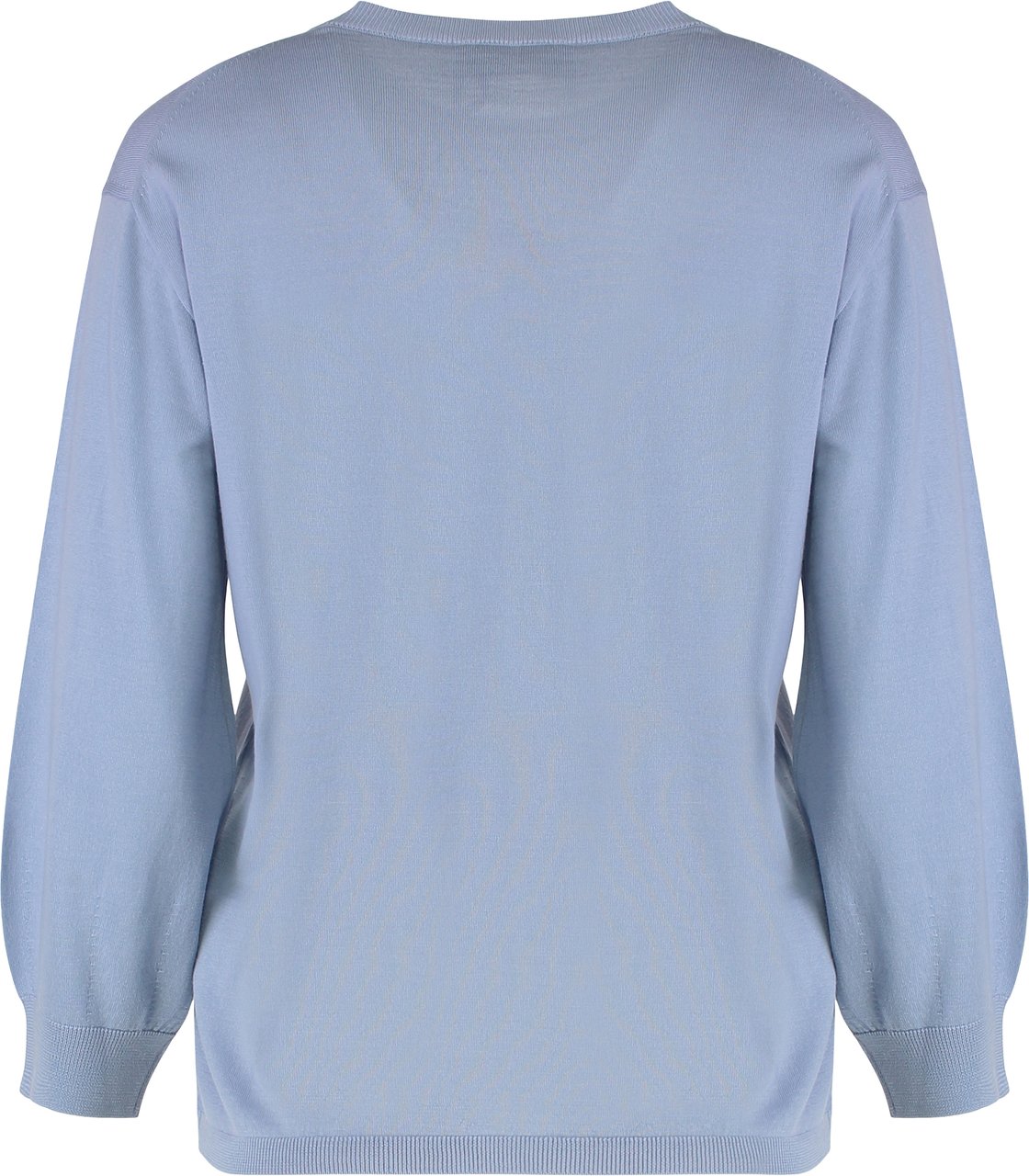 Max Mara Amico virgin wool sweater Lichtblauw