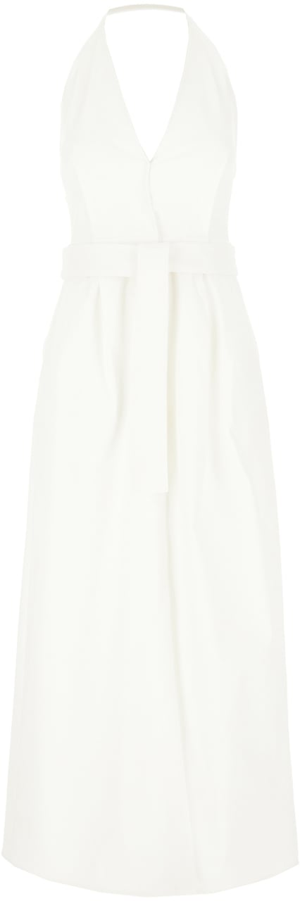 Max Mara Max Mara Prima Linea White denim dress Wit
