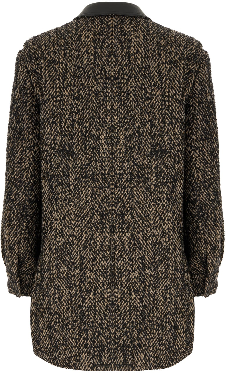 Max Mara Max Mara Embroidered wool blend coat Divers
