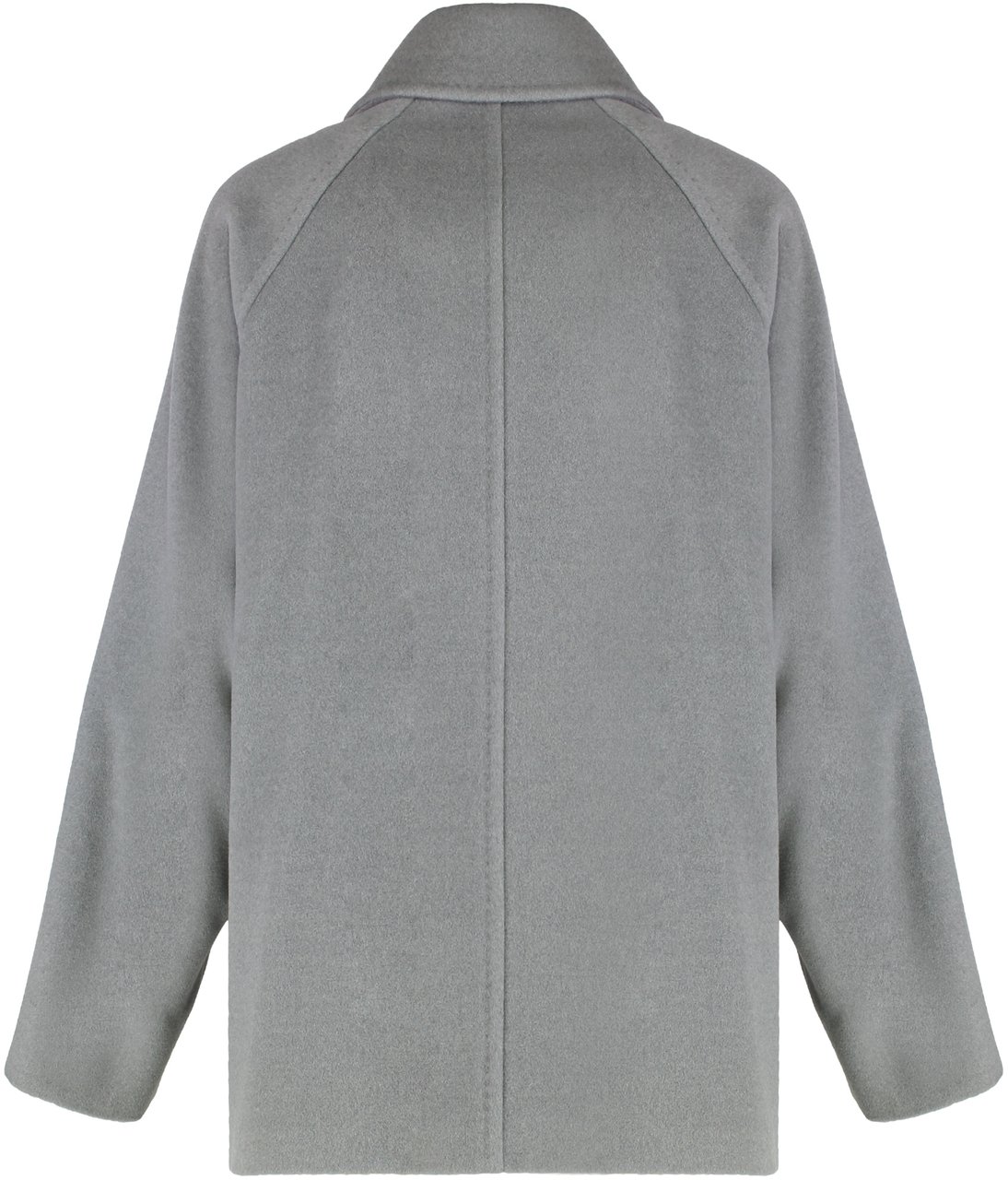 Max Mara Double-breasted wool blazer Grijs