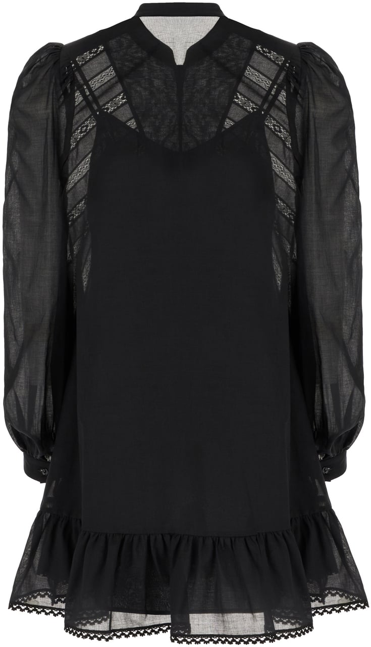 Max Mara Max Mara Weekend Black cotton dress Zwart