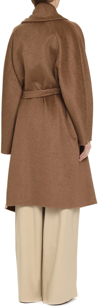 Max Mara Attuale oversize belted coat Bruin