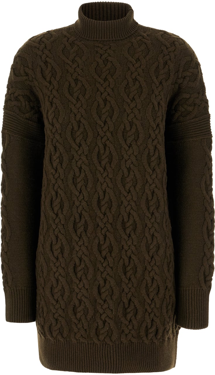 Max Mara Max Mara Mud wool blend sweater Bruin