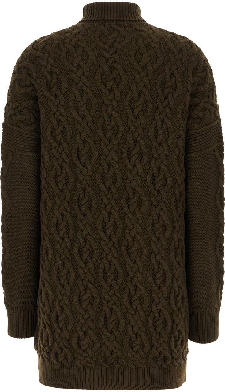 Max Mara Max Mara Mud wool blend sweater Bruin