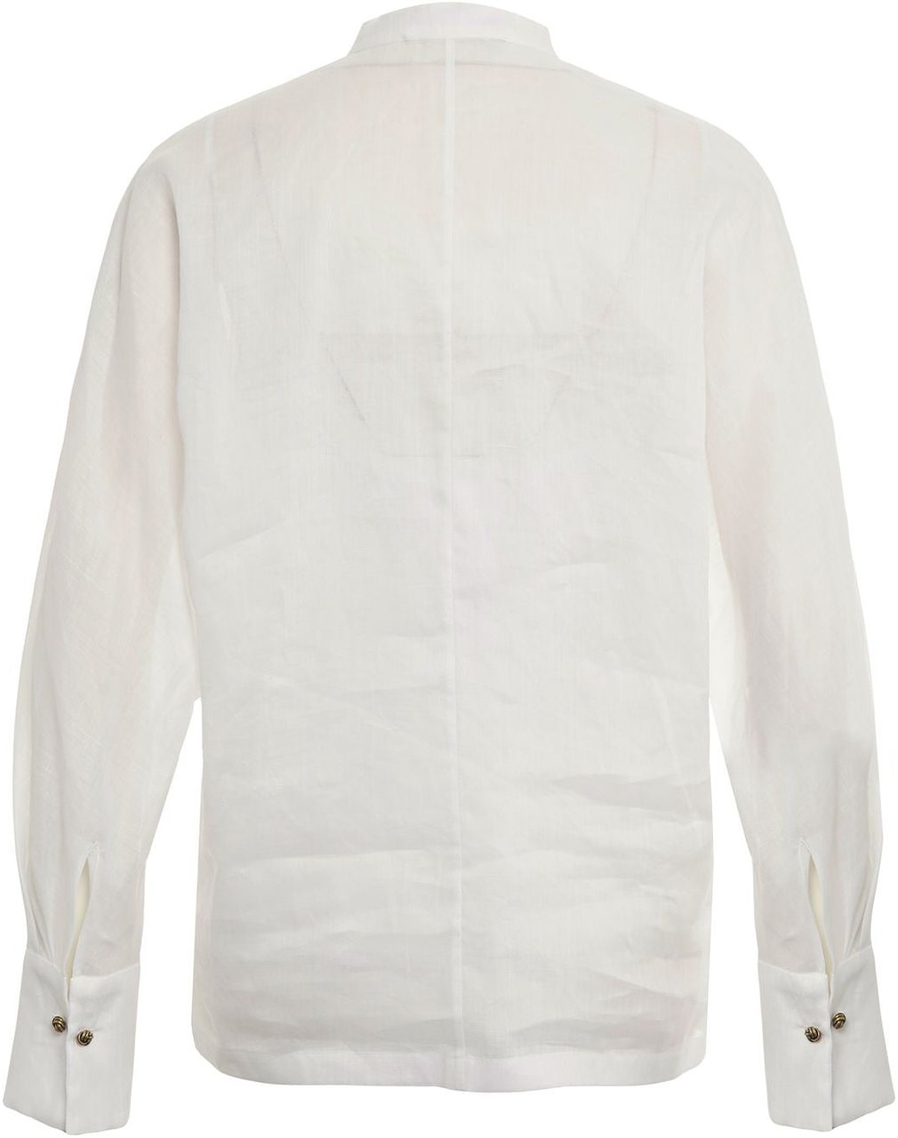 Max Mara Ramie blouse 'Baldi' Wit