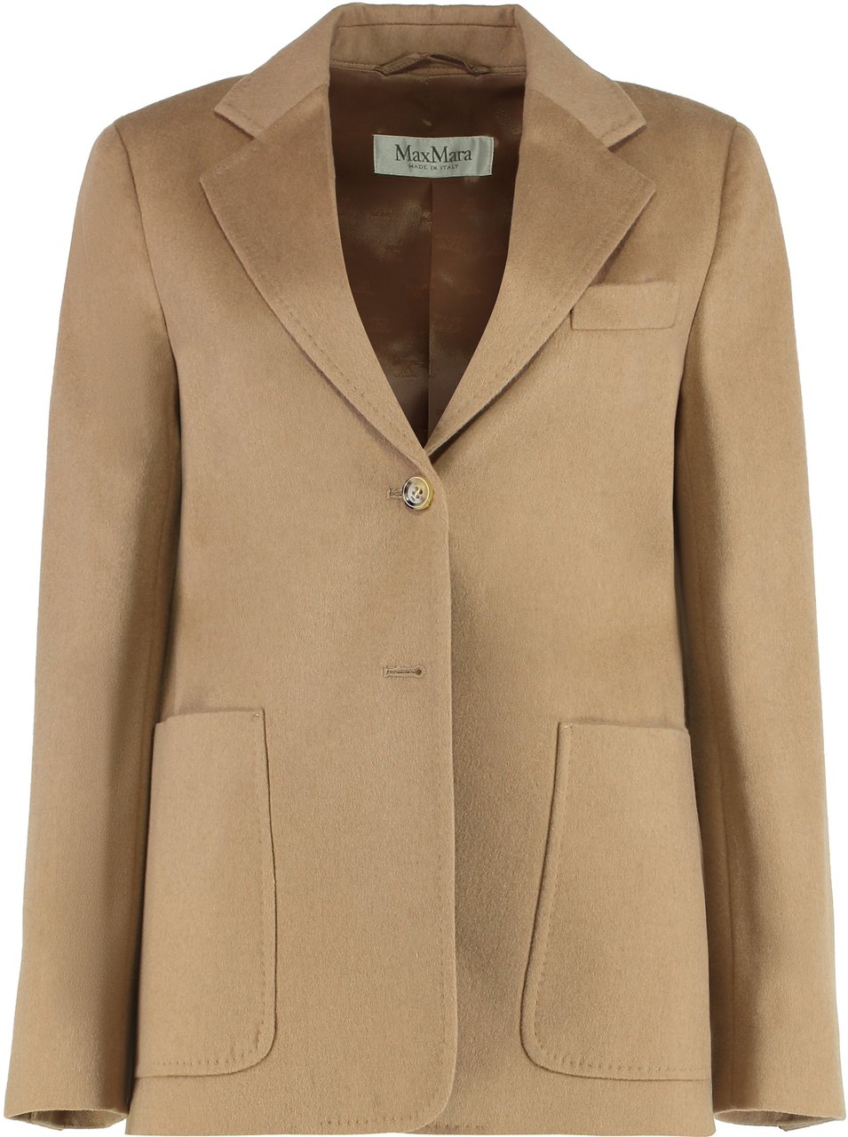 Max Mara Blazer in camel fabric Neutraal