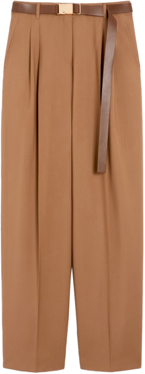 Max Mara Trousers Brown Bruin