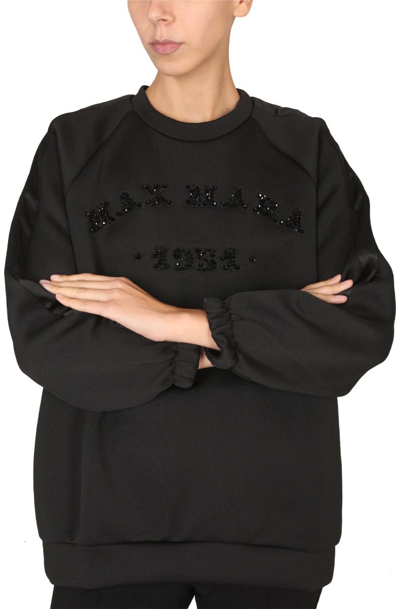 Max Mara "Bratto" Sweatshirt Zwart