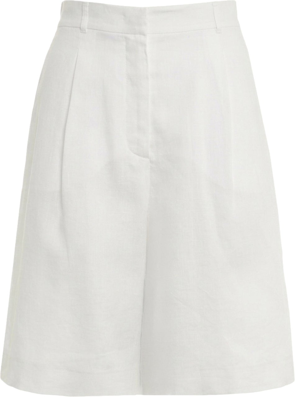 Max Mara Linen bermudas 'Caravan' Wit