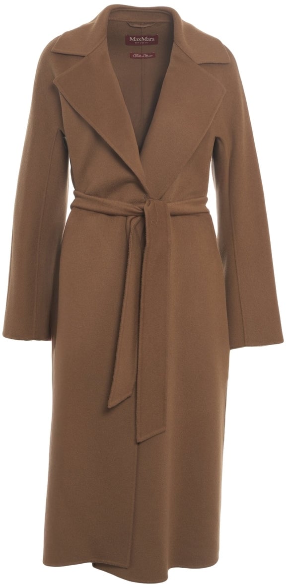 Max Mara Coat 'Cles' Bruin