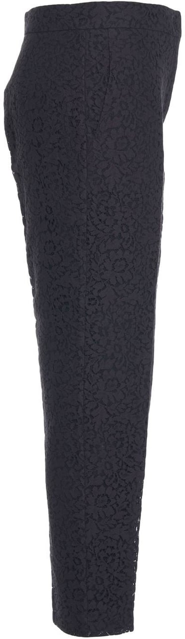 Max Mara Pants with floral embroidery 'Coron' Blauw