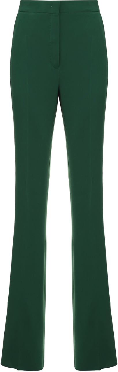 Max Mara Cosmo cady trousers Groen