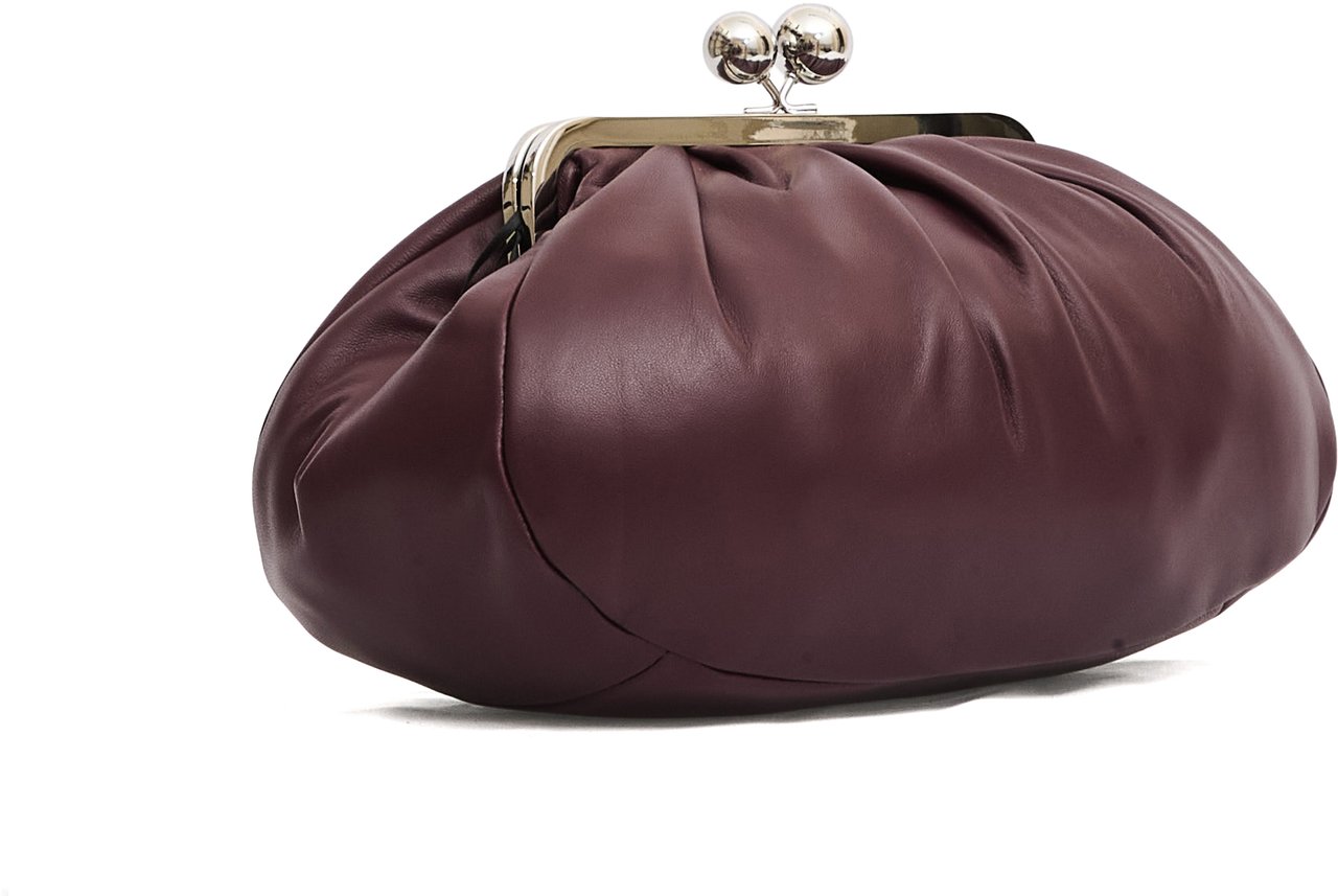 Max Mara Pasticcino Pelle Bordeaux Rood