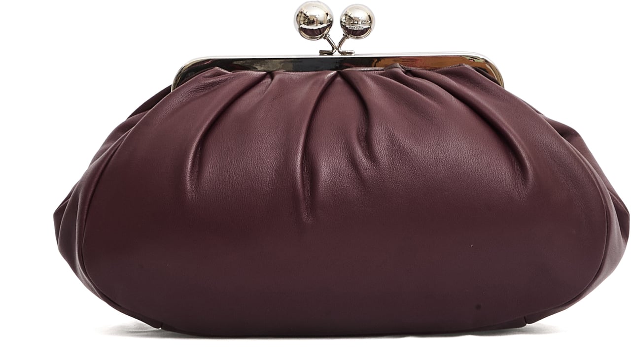 Max Mara Pasticcino Pelle Bordeaux Rood