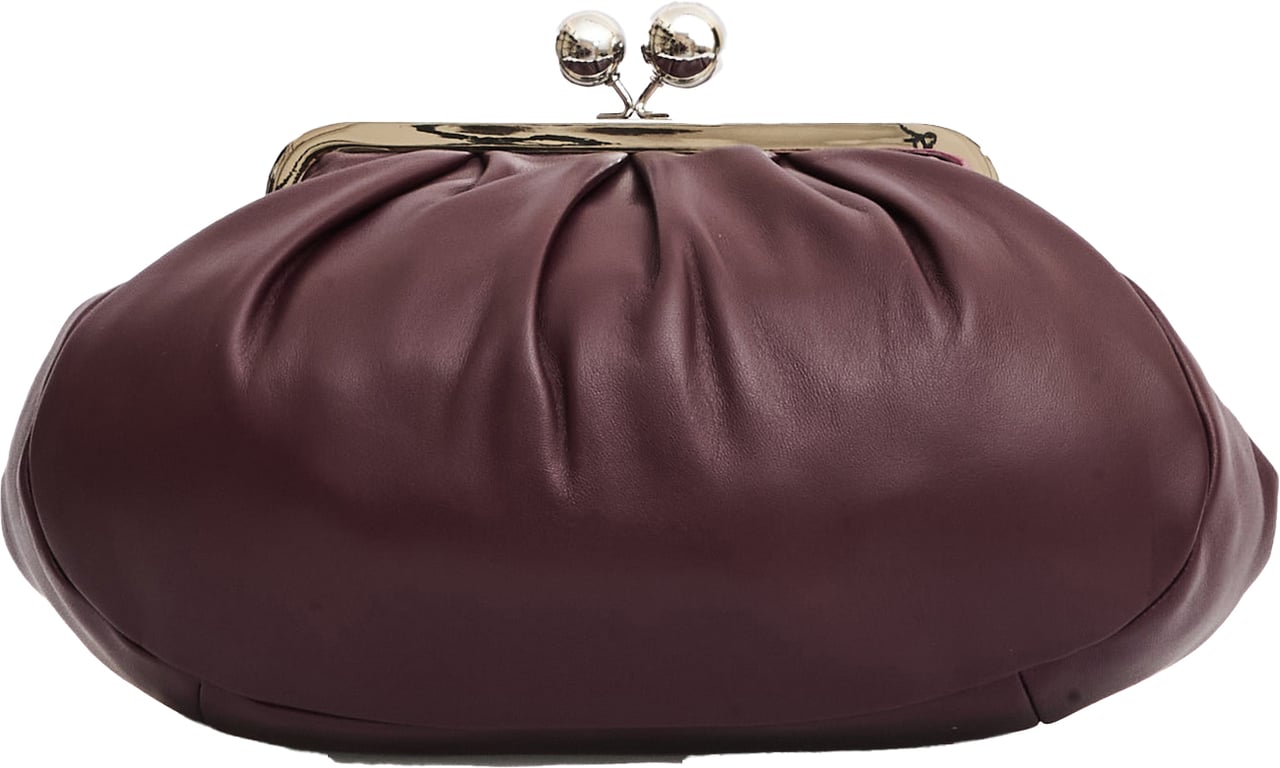 Max Mara Pasticcino Pelle Bordeaux Rood