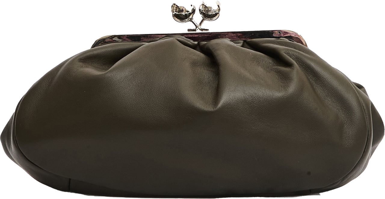 Max Mara Pasticcino Pelle Verdone Groen