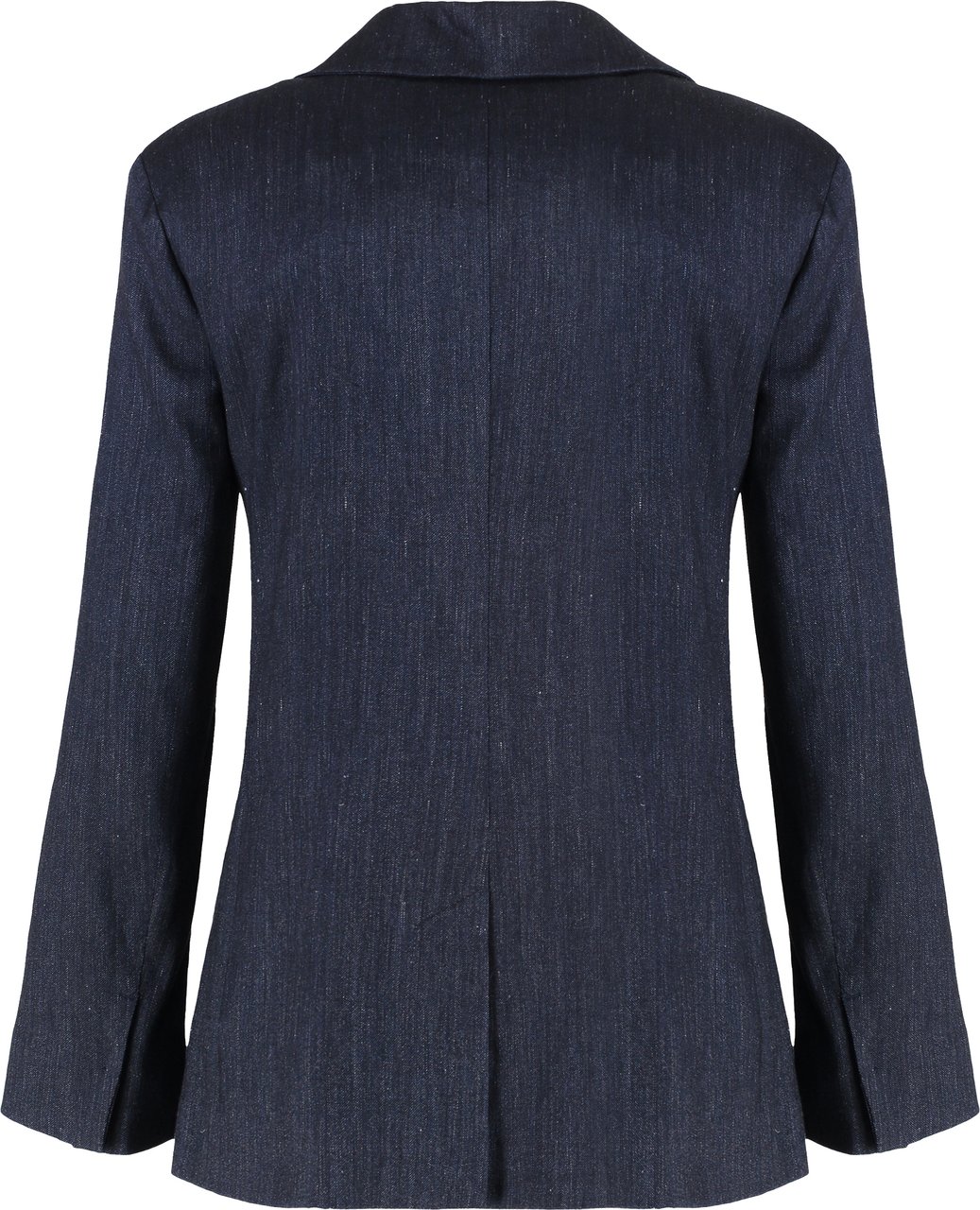 Max Mara Derna linen blazer Blauw