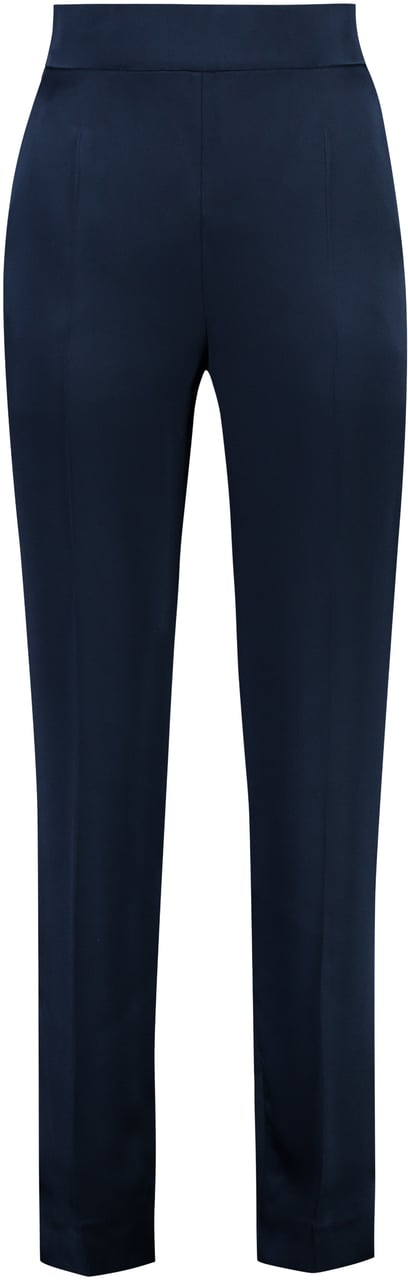 Max Mara Deserto straight-leg trousers Blauw