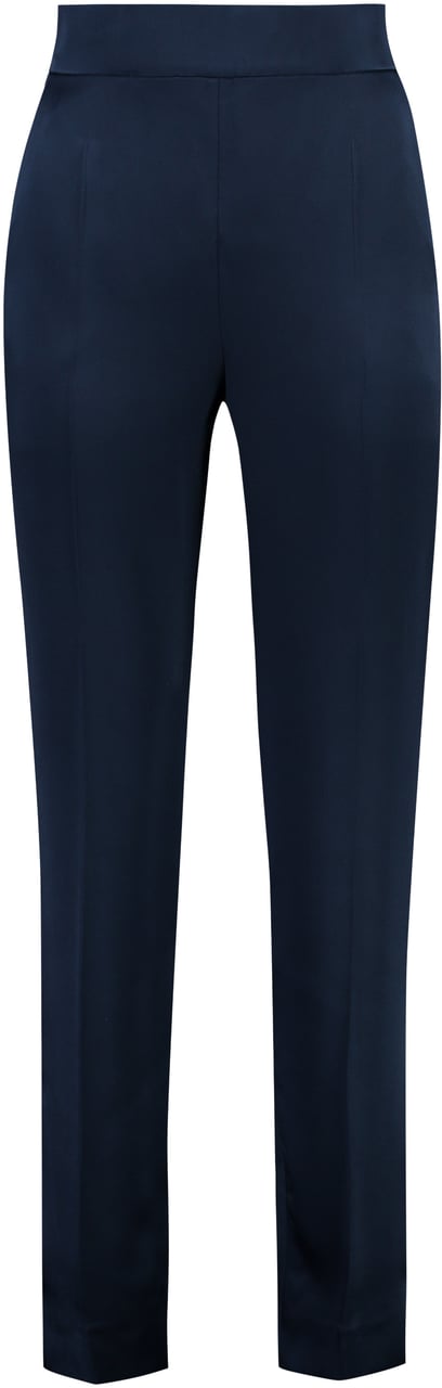 Max Mara Deserto straight-leg trousers Blauw