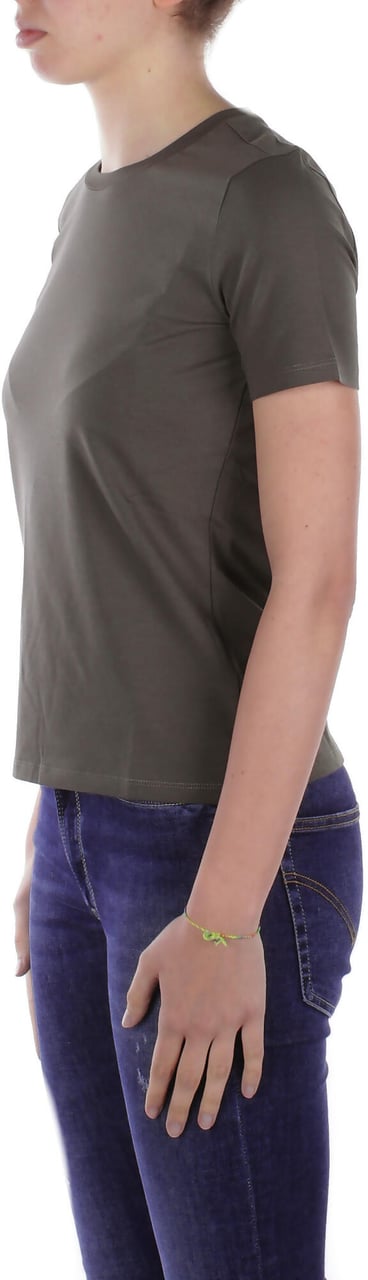 Max Mara T-Shirts And Polos Verde Scuro Groen