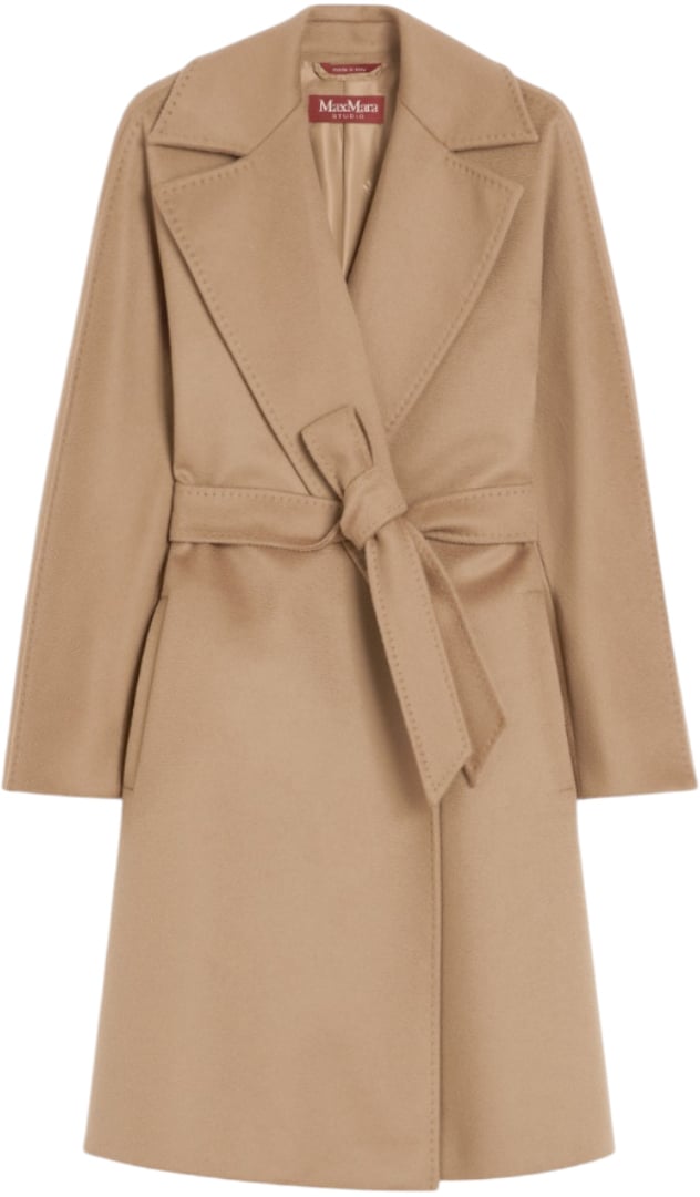 Max Mara Coats Camel Beige