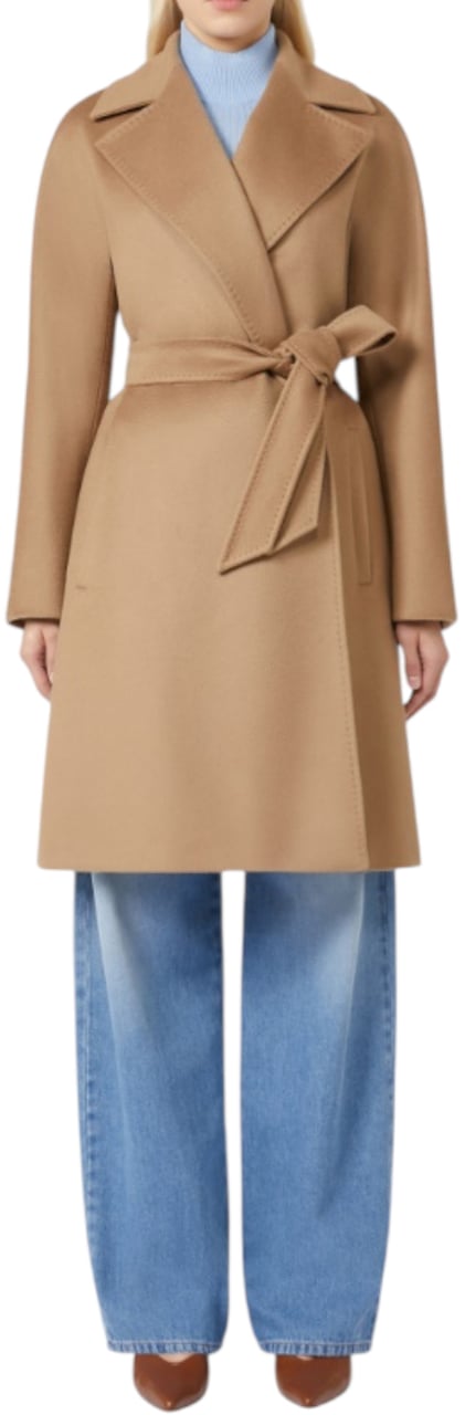 Max Mara Coats Camel Beige