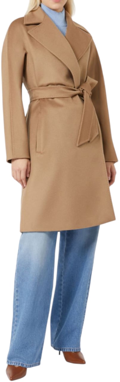 Max Mara Coats Camel Beige