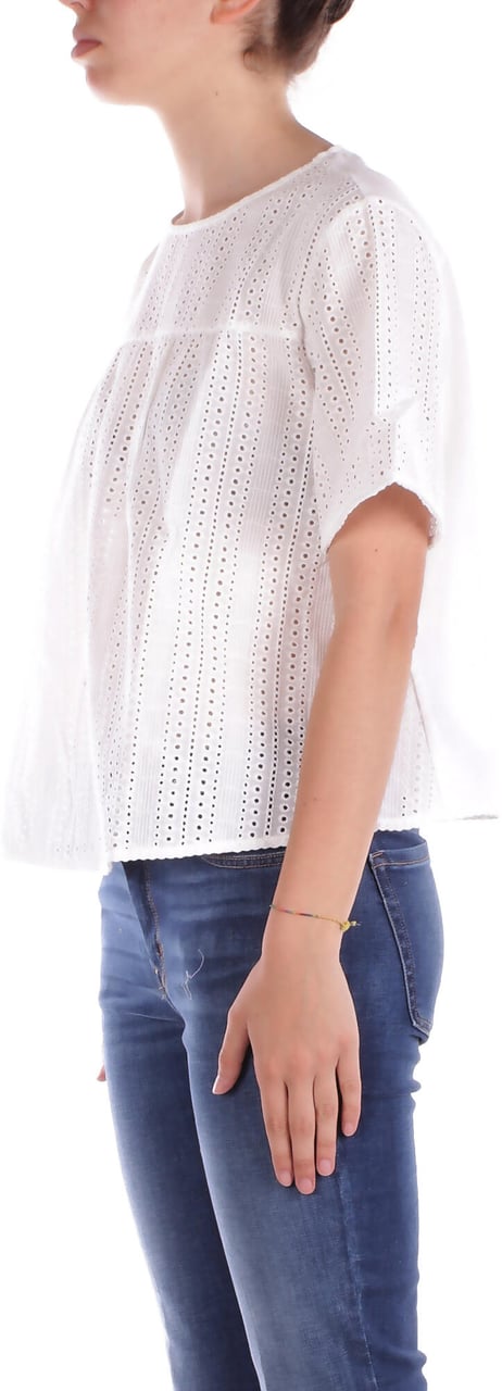 Max Mara Shirts Total White Wit
