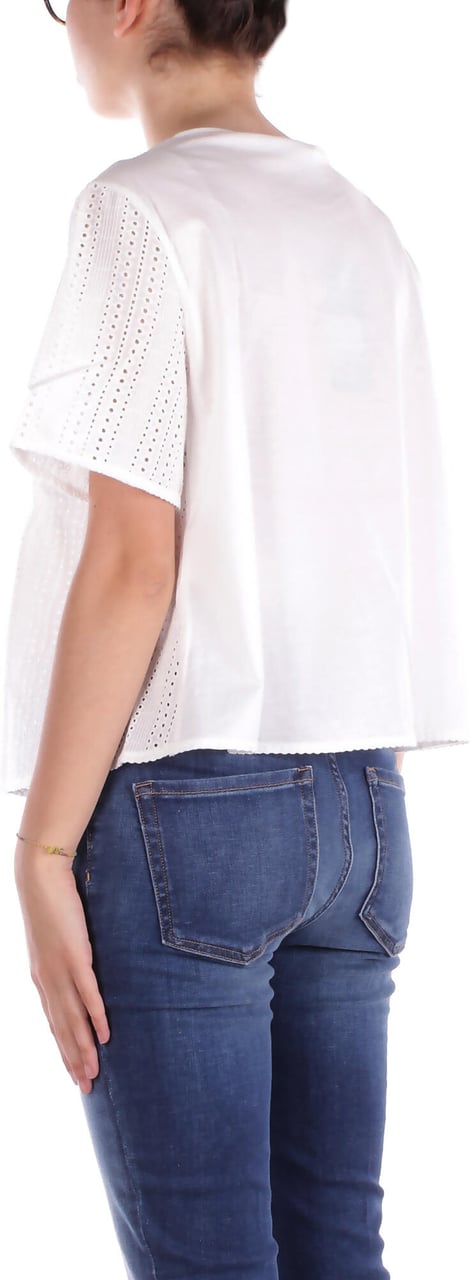 Max Mara Shirts Total White Wit