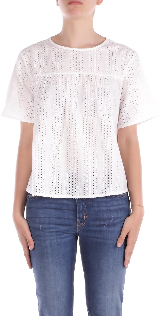 Max Mara Shirts Total White Wit