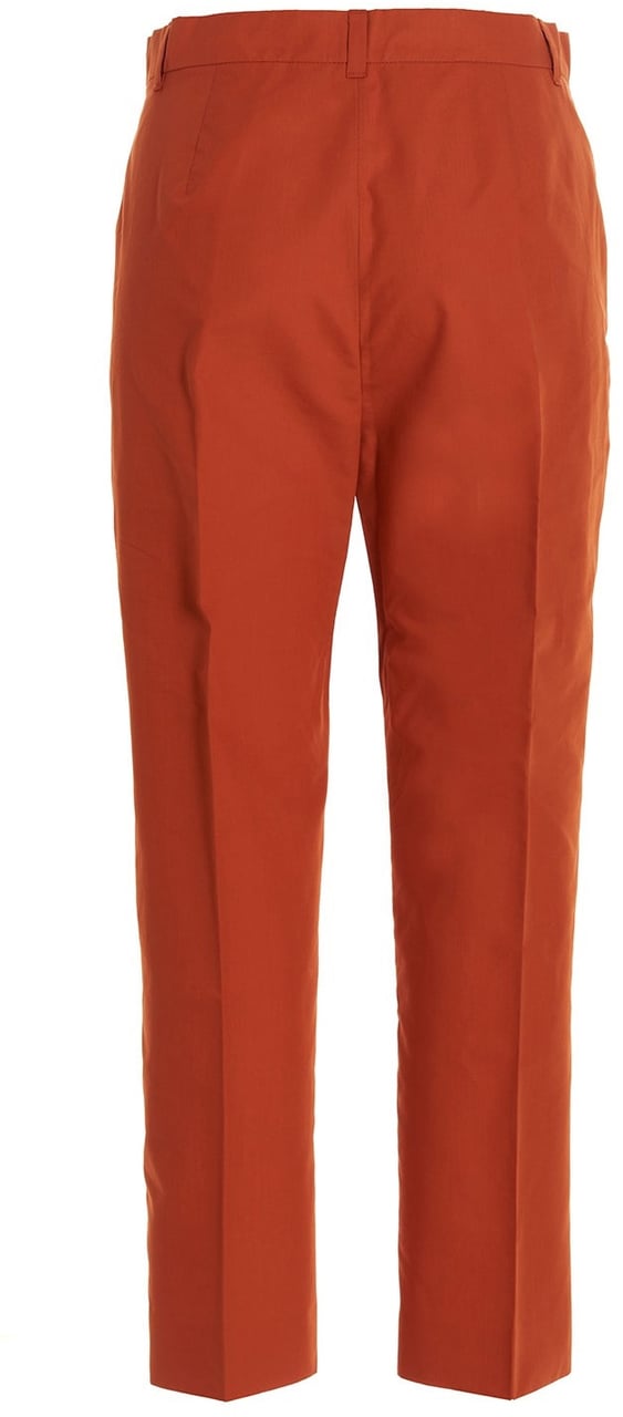 Max Mara Trousers Orange Oranje