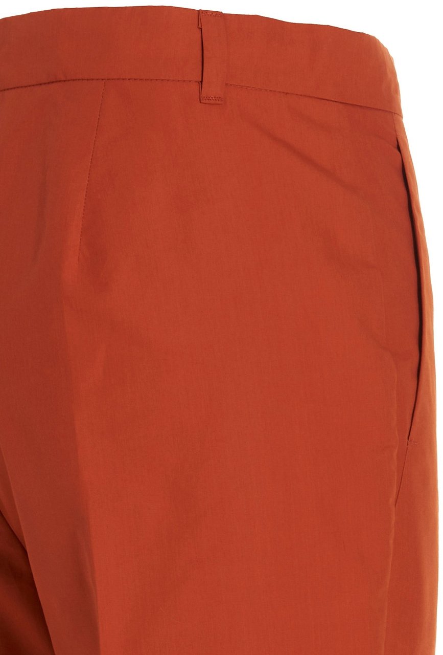 Max Mara Trousers Orange Oranje