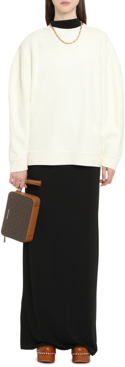 Max Mara Elvira wool and cashmere sweater Wit