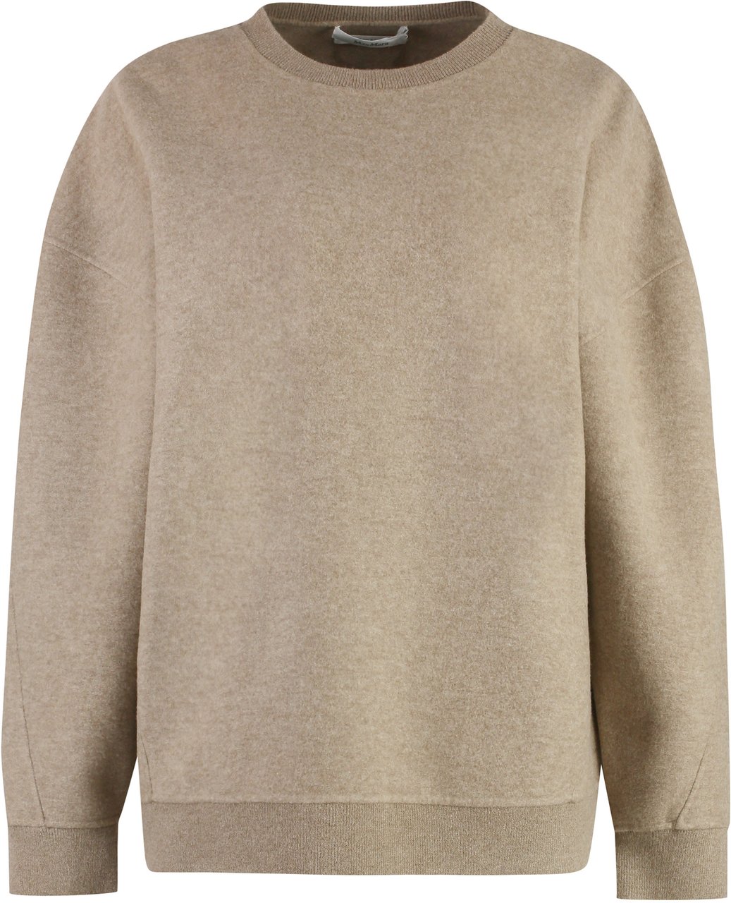 Max Mara Elvira wool and cashmere sweater Beige