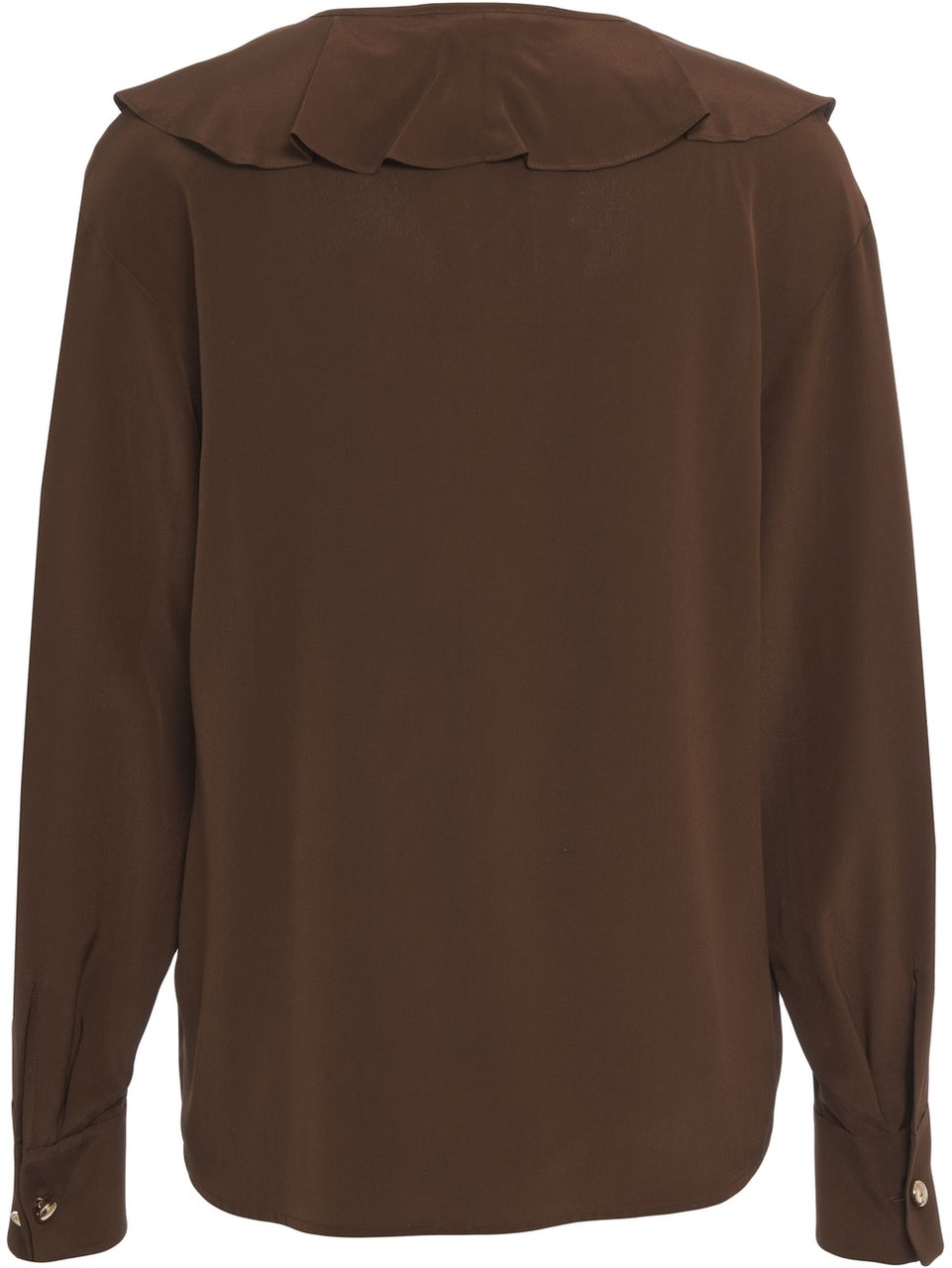 Max Mara Silk blouse 'Mstepica' Bruin
