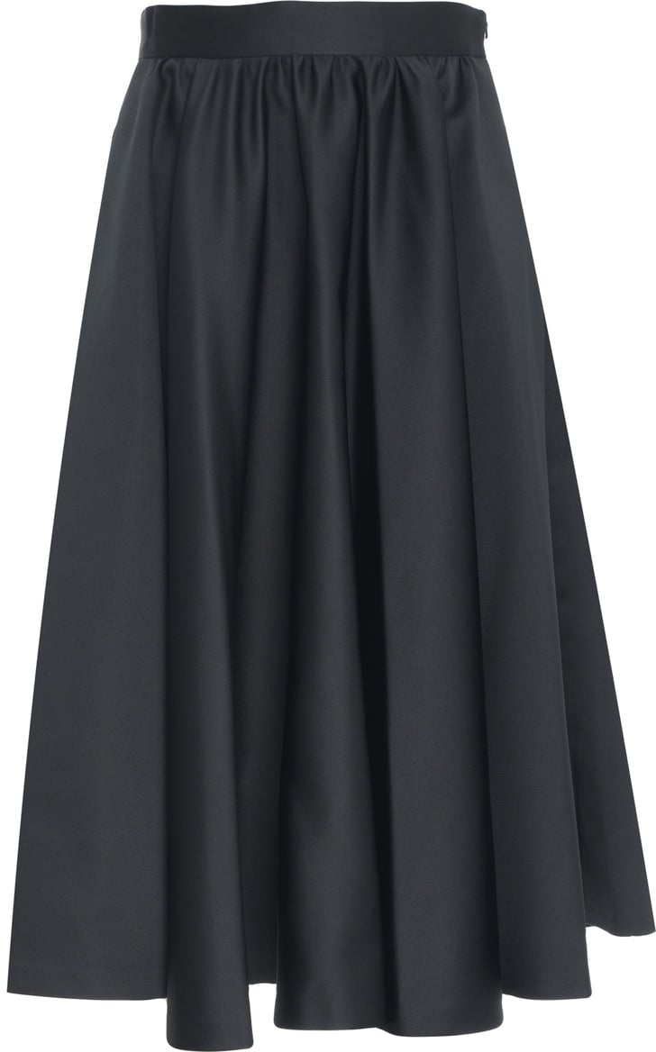 Max Mara Midi skirt 'Farneto' Zwart